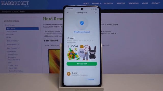 How To Virus Scan In POCO X3 – Check For Viruses