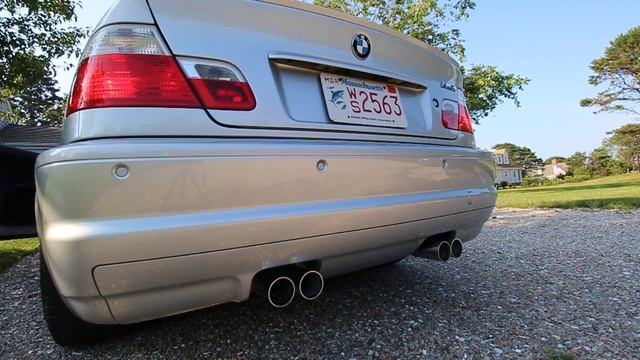 E46 M3 Stock Exhaust (Startup, Revs and On-Board Sound) смотреть онлайн