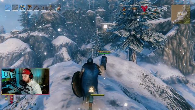 ДРАКОН В ЗИМНЕМ БИОМЕ ► Valheim ● #7 смотреть онлайн