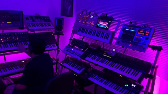 Michael's Anthem (Kebu cover): Korg Radias, Arp Odyssey, Yamaha DX7, Moog Sub 37 & Nord Stage 2EX смотреть онлайн
