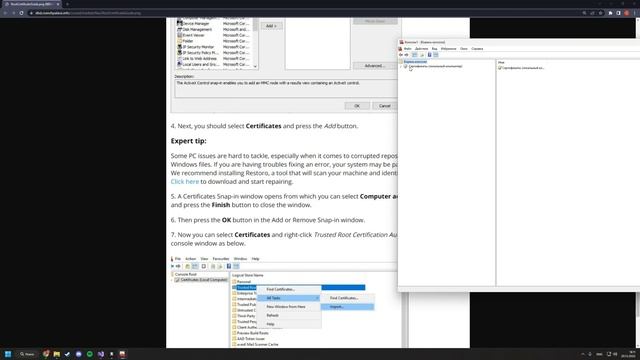 [РЕШЕНИЕ] Cursed Market Reborn - Failed To Trust Root Certificate смотреть онлайн