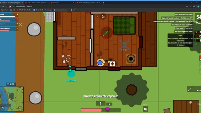 surviv io 2d battle royale game Google Chrome 26 5 2019 10 40 48 смотреть онлайн