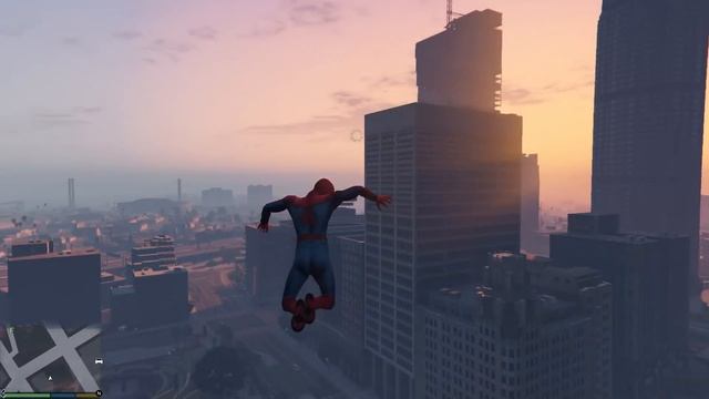 GTA 5 Spiderman by JulioNIB - Some Web Swing - WIP смотреть онлайн