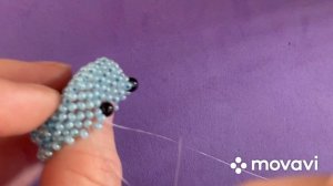 Вторая часть. Мастер класс на Плюшика. Голова с бусинками. #рекомендации #амигуруми