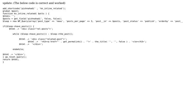 Wordpress: create custom shortcode wp and put php code in смотреть онлайн