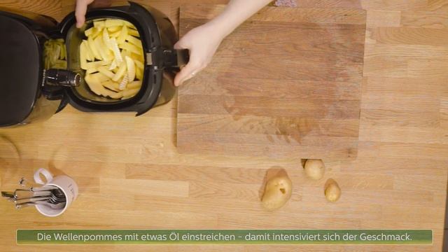 Wellenpommes aus der Heißluftfritteuse смотреть онлайн