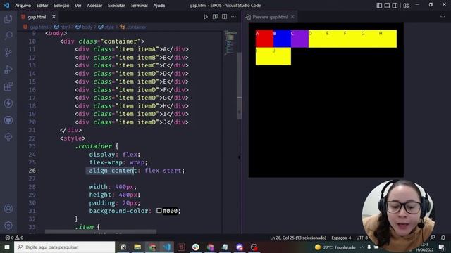 Flexbox - Gap смотреть онлайн