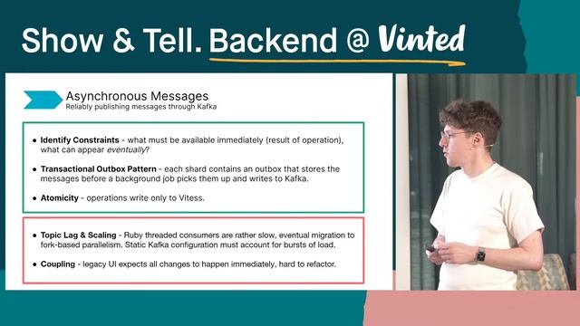 Backend at Vinted - Show & Tell смотреть онлайн