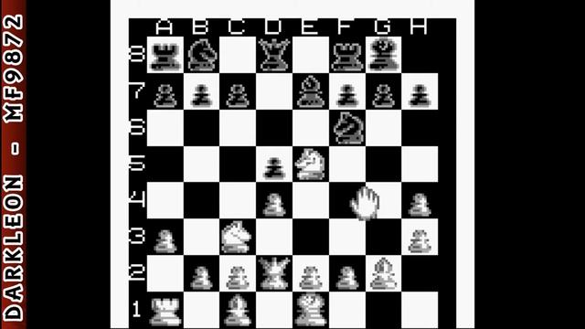 Game Boy - The Chessmaster © 1991 Hi-Tech Expressions - Gameplay смотреть онлайн