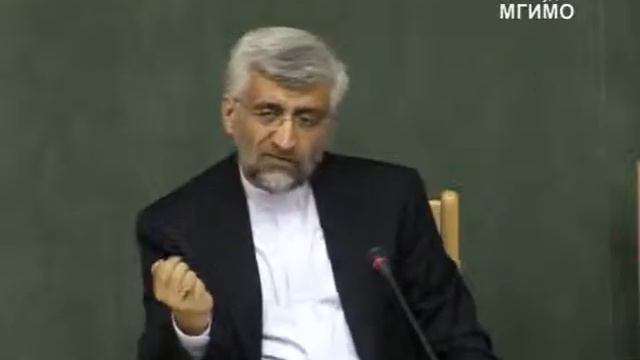 Лекция Саида Джалили в МГИМО в оригинале на фарси смотреть онлайн