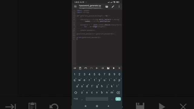 random password generator using python only!!! смотреть онлайн