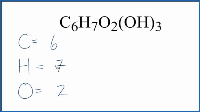 How to Find the Number of Atoms in C6H7O2(OH)3 смотреть онлайн
