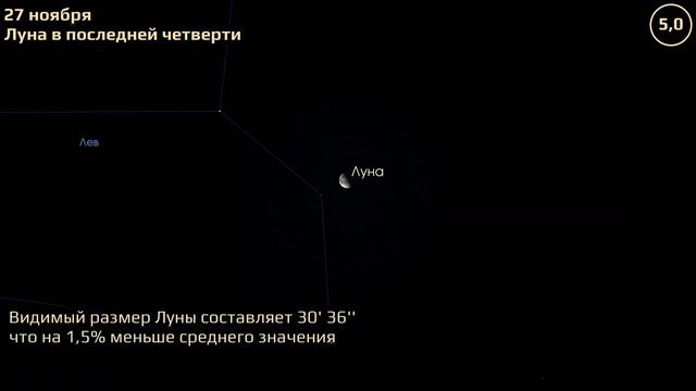 Владивосток 22.11.2021 — 28.11.2021. Астрономические события смотреть онлайн