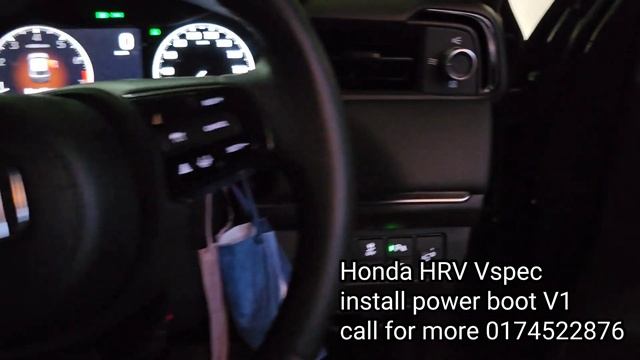 INSTALL AUTO TAIL GATE / POWER BOOT HONDA HRV 2023 VERSION 1 смотреть онлайн