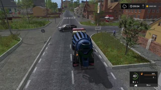 Farming Simulator 2017. Прохождение. Дары Кавказа. Часть 24. Новый миксер и комбайн. смотреть онлайн