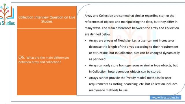 Java collections framework interview questions Answers{Mostly Interviewer Asked Collection} Ashu si смотреть онлайн