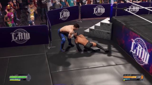 WWE 2K22 24/7 Championship Tournament Semi Final Cole Quinn vs Finn Balor смотреть онлайн
