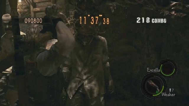 Mercenaries Reunion The Mines NO MERCY Duo 400 Combo Excella & Wesker | RE5 PC смотреть онлайн