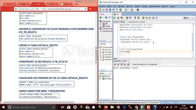 Curso de Oracle - Sesión 02 Manejo de Indices,Secuencias , Foreign key смотреть онлайн