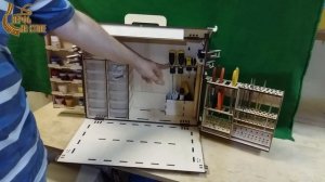 Малое переносное рабочее место моделиста - обзор.