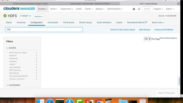Cloudera Administration - Configure HDFS - Important Properties смотреть онлайн