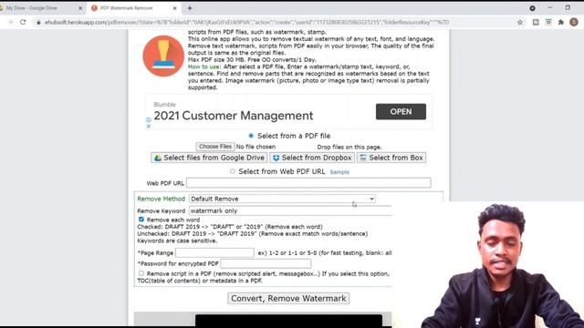 How to Remove PDF watermark free | PDF watermark remover online | kumar satish смотреть онлайн