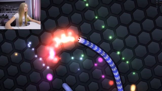 ЛУЧШАЯ ИГРА | HUNGRY SNAKE | Slither.io смотреть онлайн