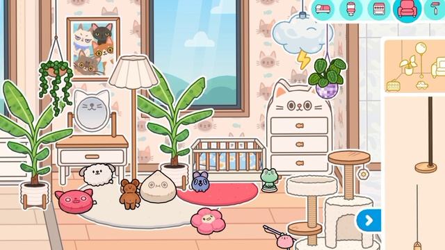 обустройство особняка в ТОКА БОКА с новым паком мебели MY ROOM! Toca life word ?❤️ toca miku ? смотреть онлайн