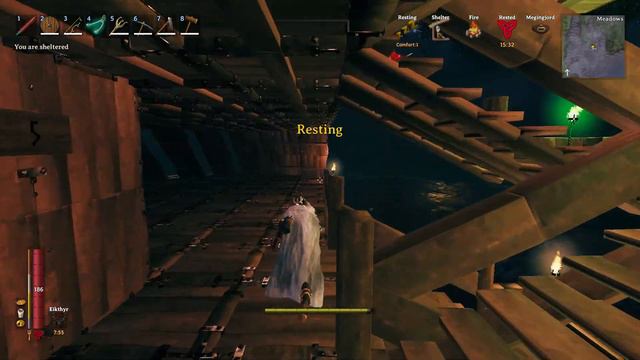 Valheim: built-in boat dock pyramid смотреть онлайн