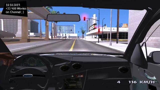 2004 Ford Focus Sedan - Bonjour Bar Delivery Food Grand Theft Auto San Andreas Mod _REVIEW смотреть онлайн