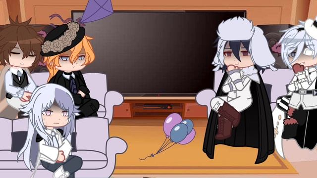 Bsd Reacts To Nikolai As Nagito [1/1] /BSD REACTS/