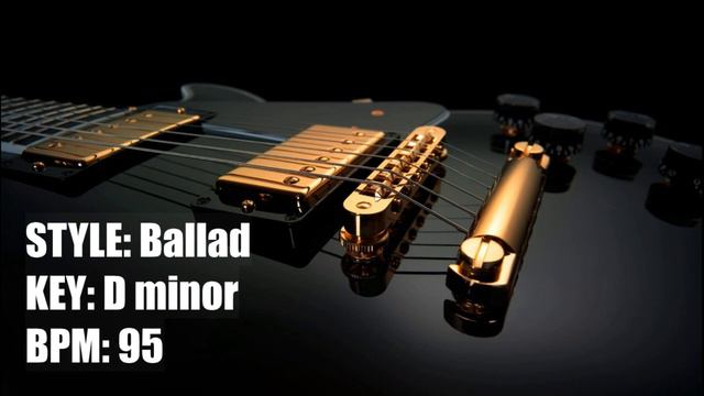 Affective Ballad Guitar Backing Track Jam in D minor 95 bpm смотреть онлайн