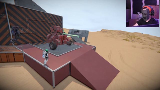 We play cat and mouse | MINIGAME (Space Engineers) смотреть онлайн