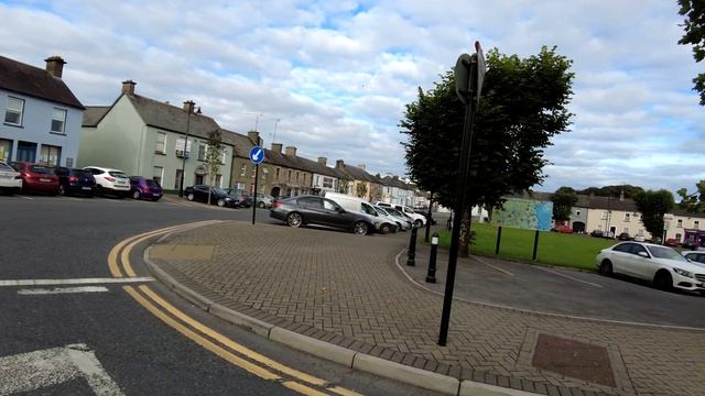 Castlepollard 4k 'With a beautiful green Square!' Walking Tour September 2021 Ireland