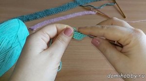 Как связать крючком пояс, ремешок или плоский шнур.