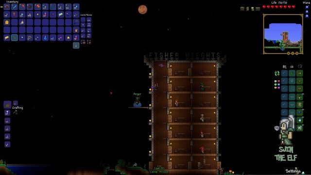Terraria #43 - We Cram Our NPCs Into Poor Living Conditions смотреть онлайн