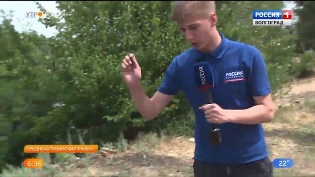 Волонтеры очистили от мусора берег ерика Верблюд смотреть онлайн