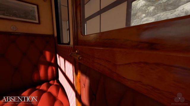 Absention - Train Interior Flythrough (UE4) смотреть онлайн