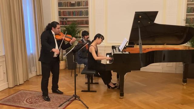 M. Ravel: Sonata For Violin And Piano 1st Mov. - Farid Feyzullayev (Violin) Kei Endo (Piano)