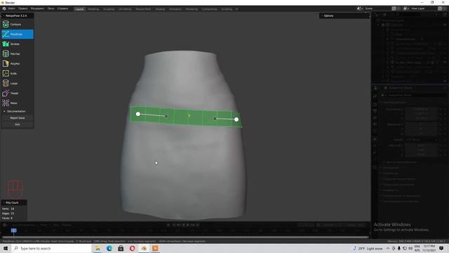 Ретопология в Blender retopoflow - легко и удобно. Аддон в подарок за лайк и подписку смотреть онлайн