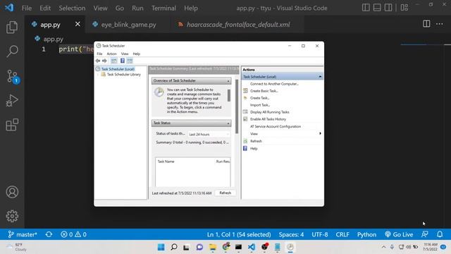 Python 3 Tkinter Project to Schedule Python Scripts in Windows Using Task Scheduler смотреть онлайн