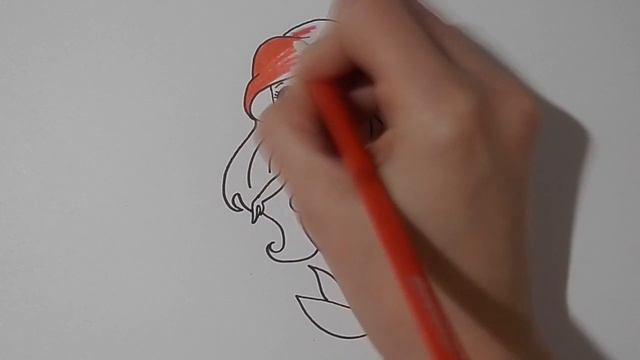 Как нарисовать МИЛУЮ РУСАЛОЧКУ рисунки для детей/416/How to draw a CUTE MERMAID смотреть онлайн