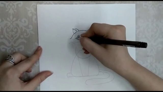 Мастер класс Рисуем киску смотреть онлайн