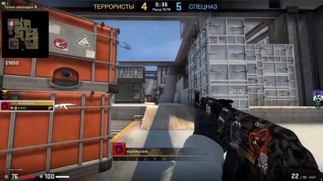 #9 CS GO - играем 1 против 1 смотреть онлайн