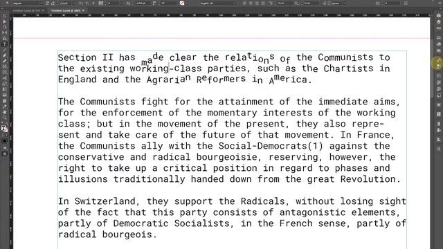 Cлучайный поворот текста в InDesign смотреть онлайн