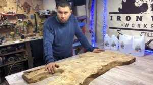 Как залить стол из эпоксидной смолы и слэба дерева! #Выбираем смолу для заливки стола