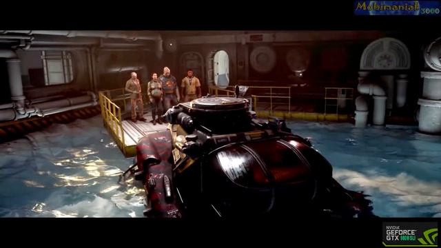 Wolfenstein 2 II MAX SETTINGS !!! 1080p60 GTX 980M SLI MSI GT80 TITAN gaming laptop смотреть онлайн