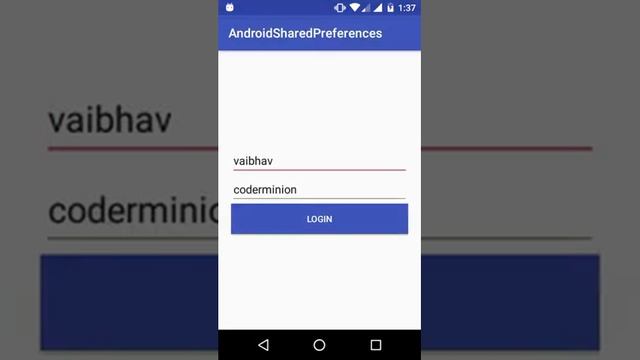 Android Shared Preferences Easy Simple Tutorial Source code смотреть онлайн
