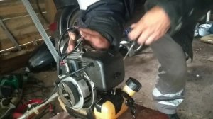 Как отрегулировать зажигание на бензокосе,тримере и пиле.