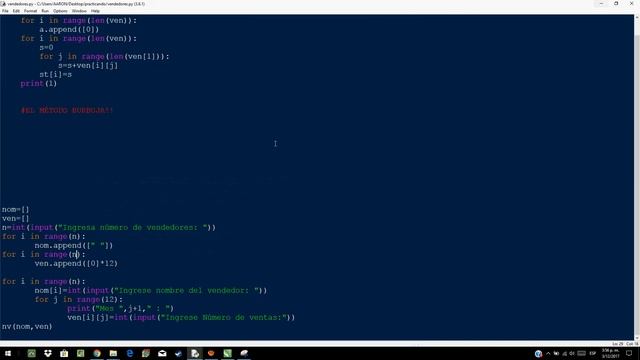 Ejercicio de Arreglos y Funciones en Python (16-1// (P#3)] ) смотреть онлайн